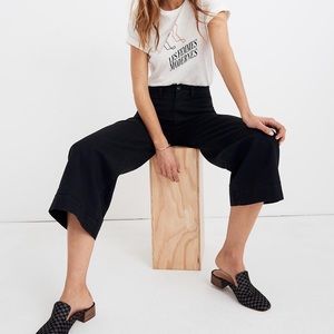 Madewell Emmett Wide Leg Crop